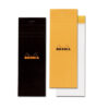 RHODIA    Notizblock schwarz    74x210mm 82009C    kariert               80 Blatt – Bild 2