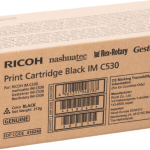 RICOH     Toner                  schwarz 418240    IM C530          20'500 Seiten