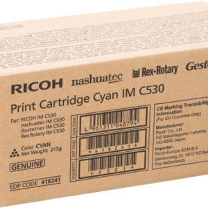 RICOH     Toner                     cyan 418241    IM C530          18'000 Seiten