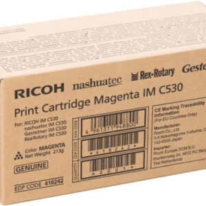 RICOH     Toner                  magenta 418242    IM C530          18'000 Seiten