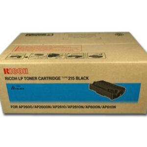 RICOH     AIO Toner              schwarz Typ 215   Aficio 2600/2600N    20'000 S.