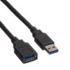 ROLINE    USB-A-A, Verlängerungskabel 11.02.897 Black, ST/BU, 3.2 Gen1    1.8m – Bild 2