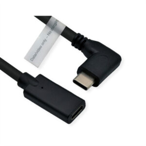 ROLINE    USB-C-C, Videokabel-Verl. 11.04.549 Black, ST/BU                2m