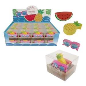 ROOST     Radiergummi Set Beach 4457      4-teilig