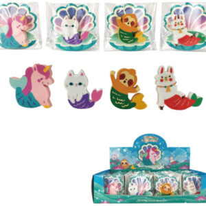 ROOST     Animal Eraser 4523      4 Motive assort.