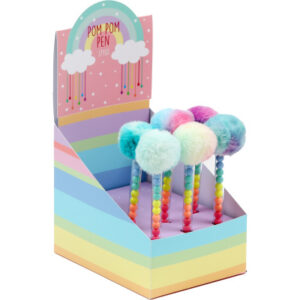 ROOST     Kugelschreiber ST7254    Beads Pompom