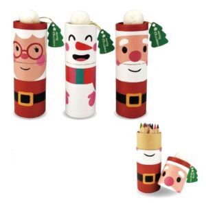ROOST     Mini Farbstifte          X-mas XCP-001   12-teilig               3 ass.
