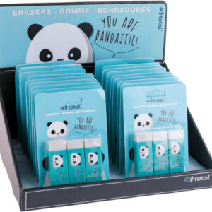 I-TOTAL   Radiergummi Panda XL1804    3 pcs.           2.2x1.2x6.2cm