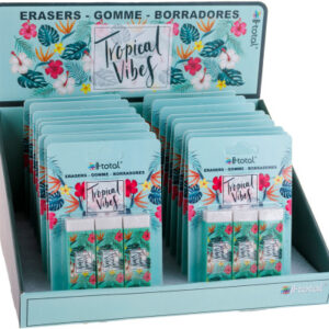 I-TOTAL   Radiergummi Tropical Vibes XL1826    3 pcs.           2.2x1.2x6.2cm