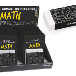 I-TOTAL   Radiergummi Math 1877      3 pcs.          22.2x1.2x6.2cm
