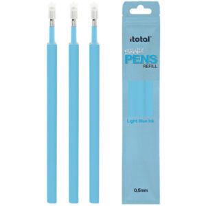 I-TOTAL   Ersatzminen XL2302    löschbar, hellblau