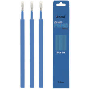 I-TOTAL   Ersatzminen XL2303    löschbar, blau         3 Stück