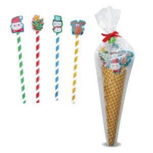 ROOST     Bleistift Weihnachtsset XST-002   4 assortiert
