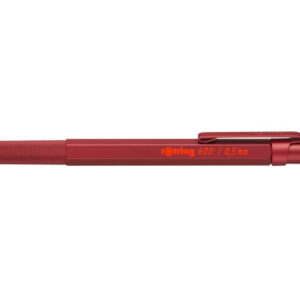 ROTRING   Feinminenstift 600       0.5mm 2114264   rot metallic
