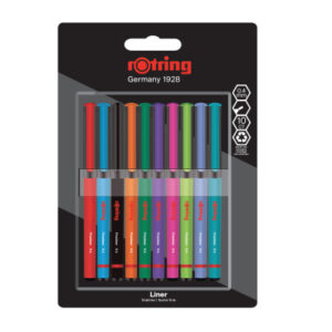 ROTRING   Feinschreiber            0.4mm 2166220   10 Farben
