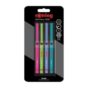 ROTRING   Feinschreiber            0.4mm 2166331   4 Farben