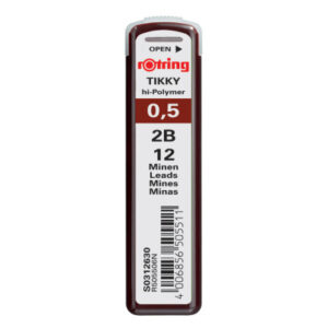 ROTRING   Minen                       2B S0312630  0,5mm                 12 Stück