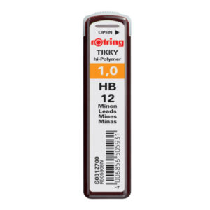 ROTRING   Minen                       HB S0312700  1,0mm                 12 Stück