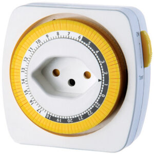 S-ELECTRO Zeitschaltuhr 4.2005    weiss, für innen, mechanisch