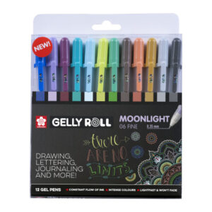 SAKURA    Gelly Roll              0.35mm POXPGBMOO Moonlight, Cosmos     12 Stück
