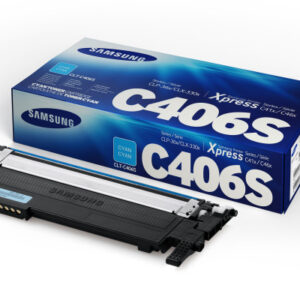 SAMSUNG   Toner                     cyan CLT-C406S CLP 360/CLX-3300   1000 Seiten