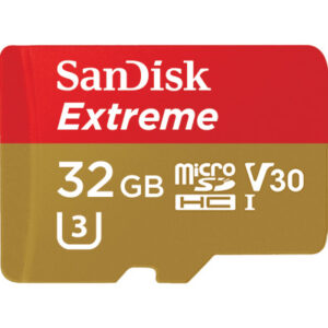 SANDISK   Extreme microSDHC         32GB SDSQXAF-032G-GN6MA      100MBs
