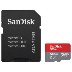 SANDISK   Ultra micro SDXC         512GB SDSQUAC51