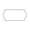 SATO      Etiketten              26x12mm 700300200 weiss, non-permanent 1500 Stk. – Bild 2