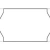 SATO      Etiketten              26x16mm 702100003 weiss, permanent    1200 Stück – Bild 2