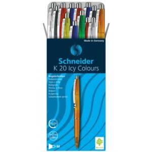 SCHNEIDER Kugelschreiber K20 ICY 004689    ass., 20 Stück