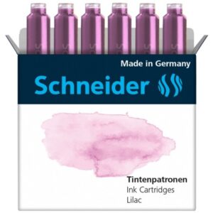 SCHNEIDER Tintenpatronen 166128    lilac                   6 Stk.