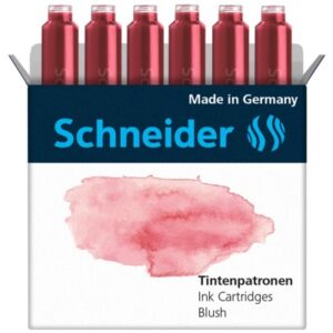 SCHNEIDER Tintenpatronen 166136    blush                   6 Stk.