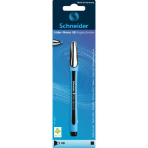 SCHNEIDER Kugelschreiber Memo      1.4mm 75021     schwarz                Blister