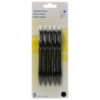 SCRIVA    Kugelschreiber DJ77 5XDJ77BLA schwarz, 5 Stk. – Bild 2