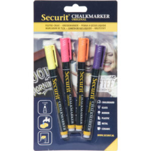 SECURIT   Kreidestift              1-2mm BL-SMA100 4 Farben ass.