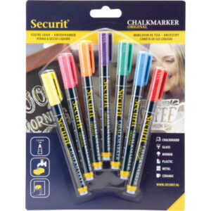 SECURIT   Kreidestift              1-2mm BL-SMA100 7 Farben ass.