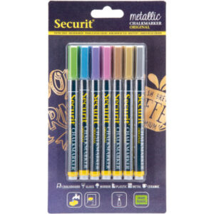 SECURIT   Kreidestift              1-2mm BL-SMA100 metallic, 7 Stück