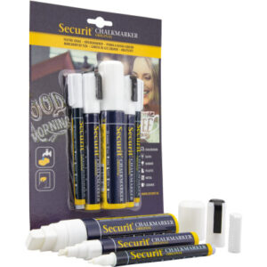 SECURIT   Kreidestift             1-15mm BLSMAMIXV weiss, assortiert      5 Stück