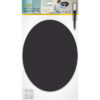 SECURIT   Kreidetafel               OVAL FB-OVAL   schwarz        29.8x37.7x0.3cm – Bild 2
