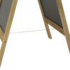 SECURIT   Gehwegtafel m. Holzrahmen SBS-N-135                  131x72.2x72cm – Bild 3