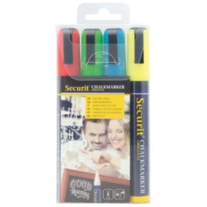 SECURIT   Kreidestift              2-6mm SMA510-V4 ass.                   4 Stück