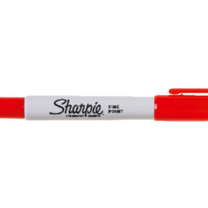 SHARPIE   Permanent Marker Fine      1mm S0810940  rot