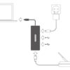 SITECOM   USB-C to GB LAN Adapter CN-378    2x USB-A              USB-C PD – Bild 2