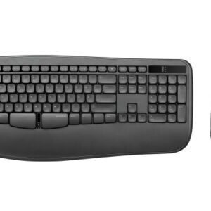 SPEEDLINK PIAVO Ergonomic Deskset SL640308B Wireless, Black, CH-Layout