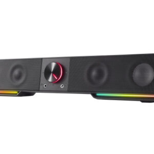 SPEEDLINK Gravity RGB Stereo Soundbar SL830200B Black, Gaming Speaker