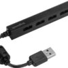 SPEEDLINK SNAPPY SLIM USB HUB        2.0 SL140000B 4-Port                   black – Bild 3