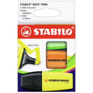 STABILO   BOSS MINIpop 07/3-2-02 3 Farben ass.