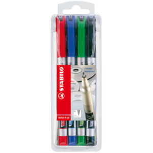 STABILO   Write-4-all permanent        M 146/4     4-er Etui