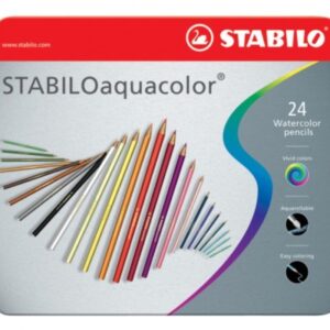 STABILO   Farbstift aquacolor      2,8mm 16245                           24 Stück