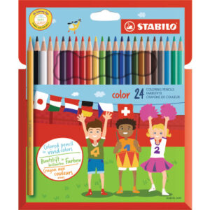 STABILO   Holzfarbstift color 1924/7711 Etui                  24 Stück